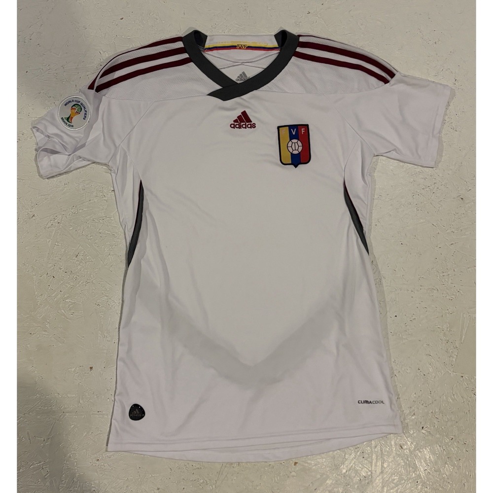 Adidas Venezuela FVF 2011 Away Soccer Jersey Mens S 2014 World Cup Qualifiers